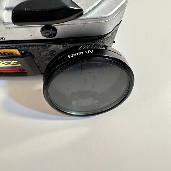 Yashica FX-D Quartz SLR Vintage Film Camera w/extra Lens included Untested - Picture 4 of 10